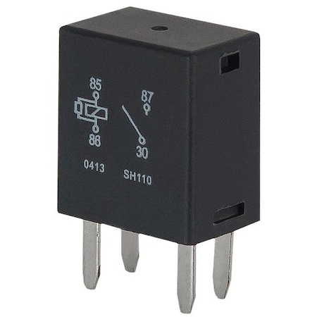 Truckair Relay - Rectangle - 4 Term., Category: Relay, No.: 4 Terminals, Volts: 12V, Function: N.O. Sp 11-0285